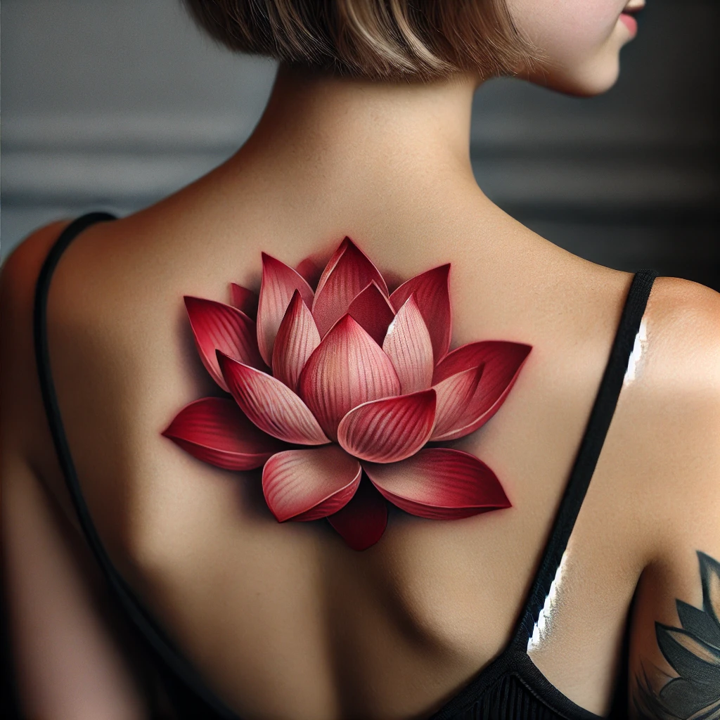 lotus flower tattoo